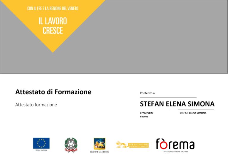 attestato gestore magazzino